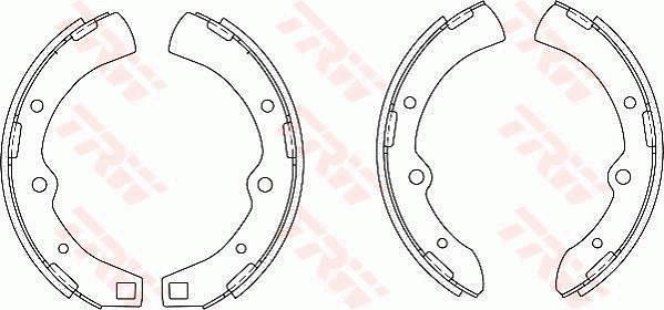 TRW GS7013 - Kit ganasce freno autozon.pro