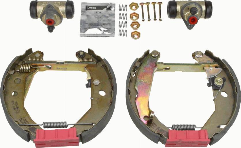 TRW GSK1649 - Kit ganasce freno autozon.pro