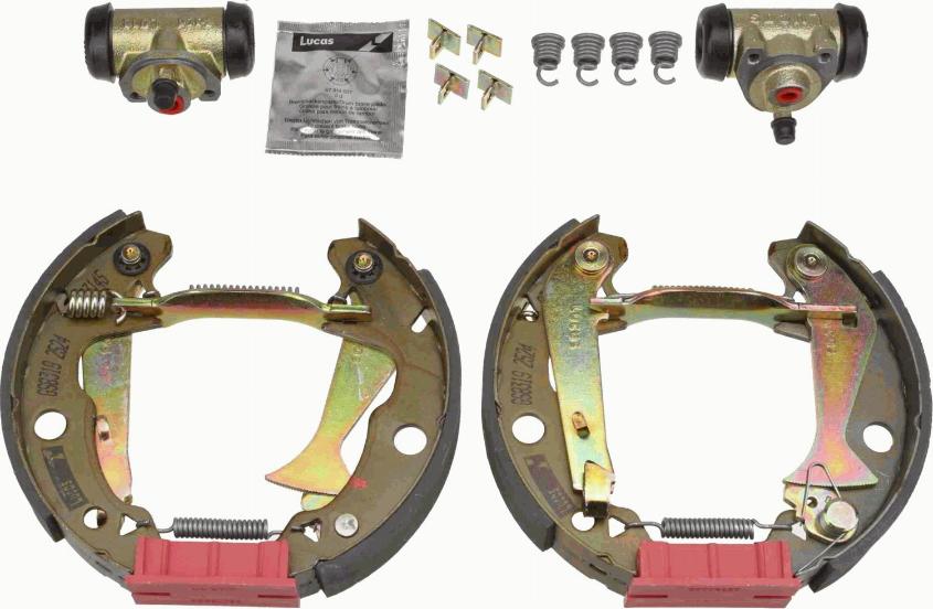 TRW GSK1011 - Kit ganasce freno autozon.pro