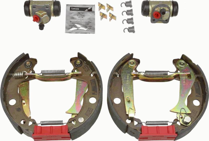 TRW GSK1013 - Kit ganasce freno autozon.pro