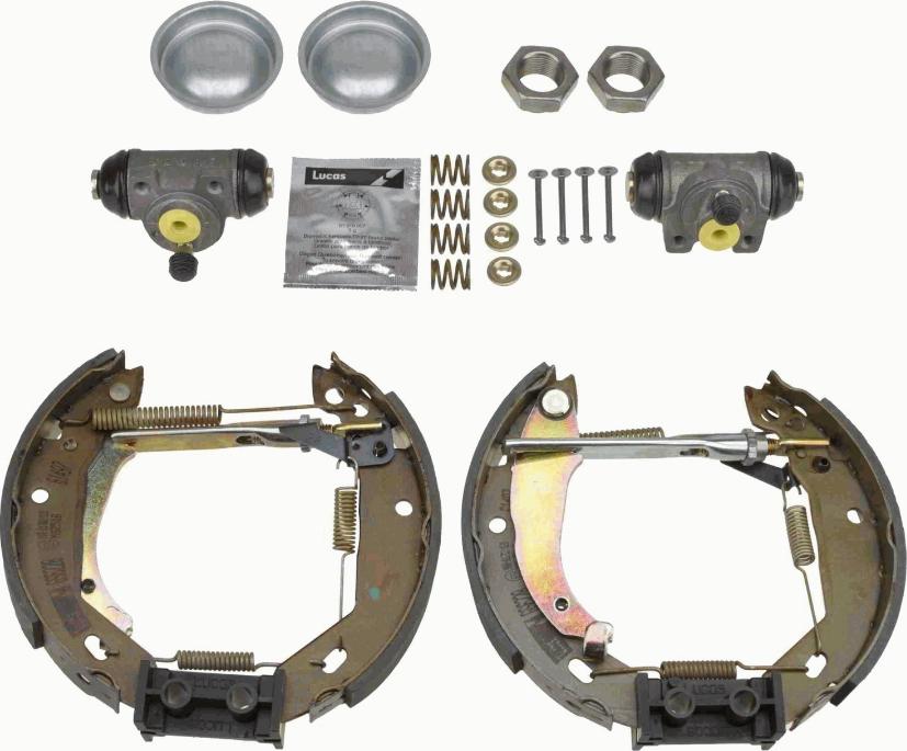 TRW GSK1247 - Kit ganasce freno autozon.pro