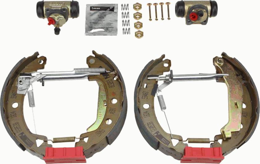 TRW GSK1702 - Kit ganasce freno autozon.pro