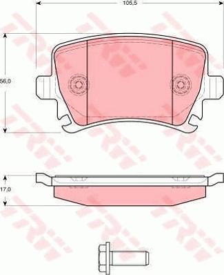 TRW GTD1149 - Kit freno, Freno a disco autozon.pro