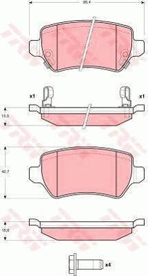 TRW GTD1165 - Kit freno, Freno a disco autozon.pro