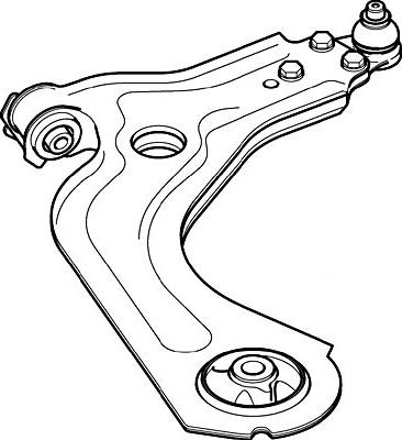 TRW JTC423 - Braccio oscillante, Sospensione ruota autozon.pro