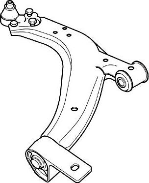 TRW JTC269 - Braccio oscillante, Sospensione ruota autozon.pro