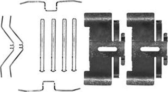 TRW PFK149 - Kit accessori, Pastiglia freno autozon.pro