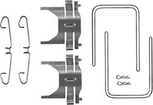 TRW PFK115 - Kit accessori, Pastiglia freno autozon.pro