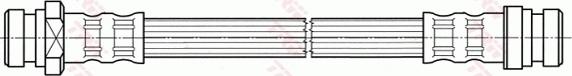 TRW PHA448 - Flessibile del freno autozon.pro