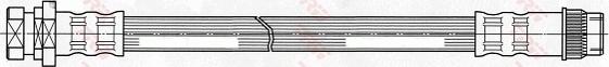 TRW PHA434 - Flessibile del freno autozon.pro