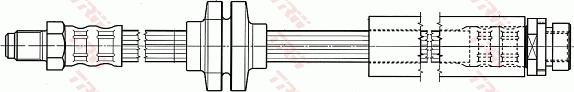 TRW PHB565 - Flessibile del freno autozon.pro