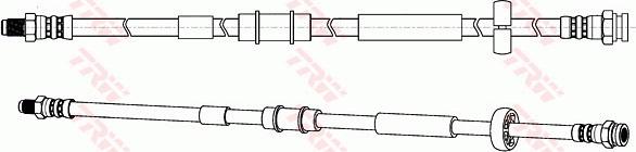 TRW PHB574 - Flessibile del freno autozon.pro