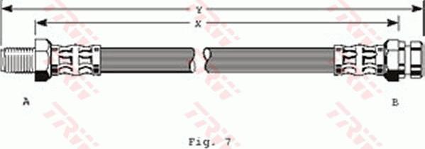 TRW PHB149 - Flessibile del freno autozon.pro