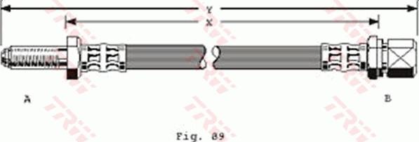 TRW PHB107 - Flessibile del freno autozon.pro