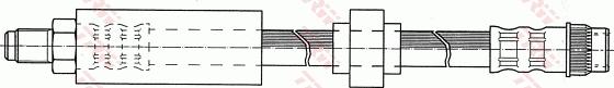 TRW PHB303 - Flessibile del freno autozon.pro