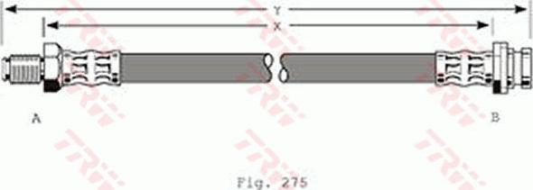 TRW PHB381 - Flessibile del freno autozon.pro