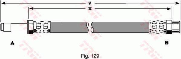 TRW PHB255 - Flessibile del freno autozon.pro