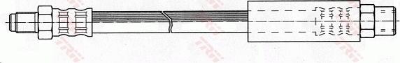 TRW PHB256 - Flessibile del freno autozon.pro