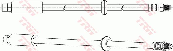 TRW PHB213 - Flessibile del freno autozon.pro