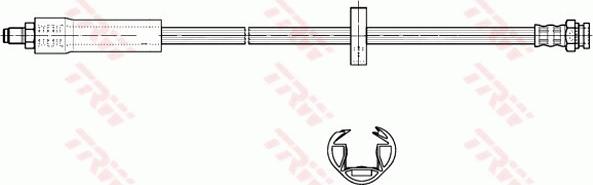 TRW PHB282 - Flessibile del freno autozon.pro