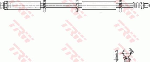 TRW PHB222 - Flessibile del freno autozon.pro