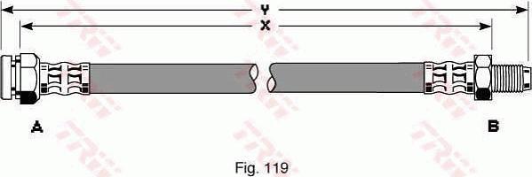 TRW PHB270 - Flessibile del freno autozon.pro