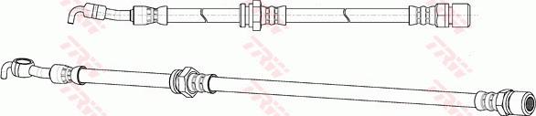 TRW PHD991 - Flessibile del freno autozon.pro