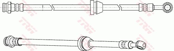 TRW PHD947 - Flessibile del freno autozon.pro