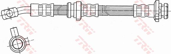 TRW PHD419 - Flessibile del freno autozon.pro