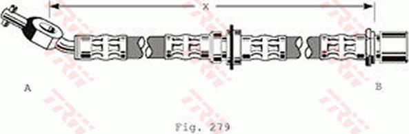 TRW PHD194 - Flessibile del freno autozon.pro