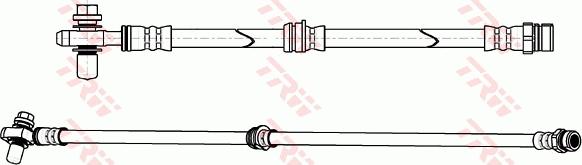 TRW PHD1138 - Flessibile del freno autozon.pro