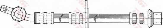 TRW PHD374 - Flessibile del freno autozon.pro