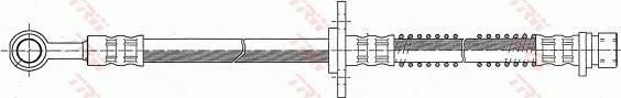 TRW PHD270 - Flessibile del freno autozon.pro