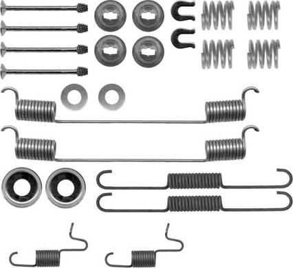 TRW SFK355 - Kit accessori, Ganasce freno autozon.pro