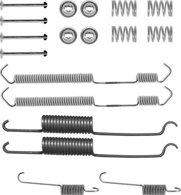 TRW SFK256 - Kit accessori, Ganasce freno autozon.pro