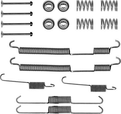 TRW SFK261 - Kit accessori, Ganasce freno autozon.pro