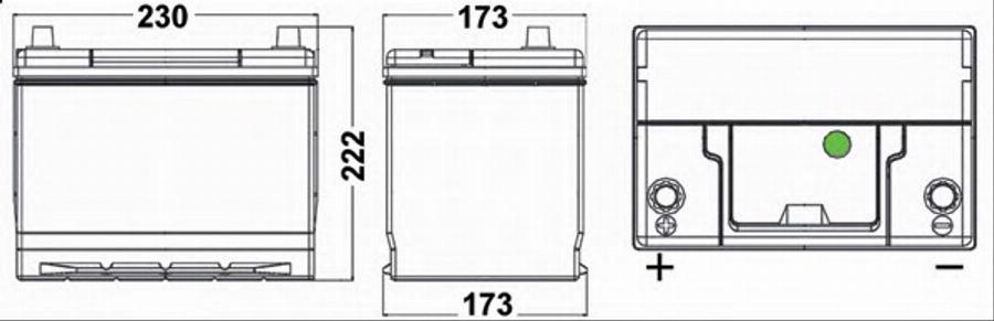 Tudor TA655 - Batteria avviamento autozon.pro