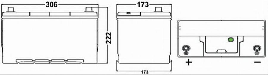 Tudor TA1005 - Batteria avviamento autozon.pro