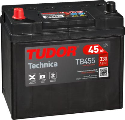 Tudor TB455 - Batteria avviamento autozon.pro