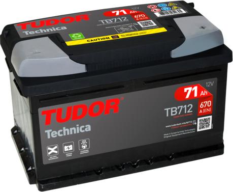 Tudor TB712 - Batteria avviamento autozon.pro