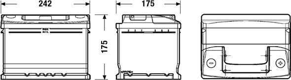 Tudor TC542 - Batteria avviamento autozon.pro