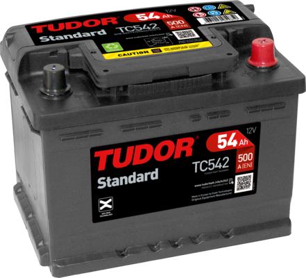 Tudor TC542 - Batteria avviamento autozon.pro