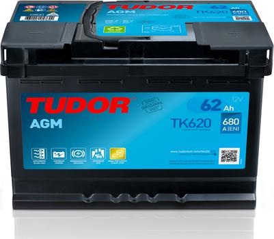 Tudor TK620 - Batteria avviamento autozon.pro