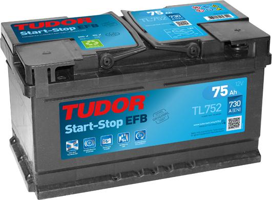 Tudor TL752 - Batteria avviamento autozon.pro