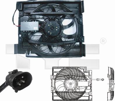 TYC 803-0008 - Ventola, Raffreddamento motore autozon.pro