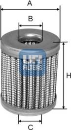 UFI 46.006.00 - Filtro carburante autozon.pro