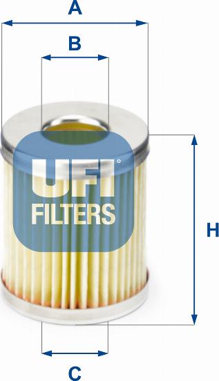 UFI 46.008.00 - Filtro carburante autozon.pro