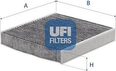 UFI 54.429.00 - Filtro, Aria abitacolo autozon.pro