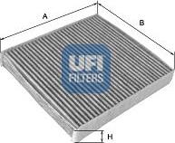 UFI 54.195.00 - Filtro, Aria abitacolo autozon.pro