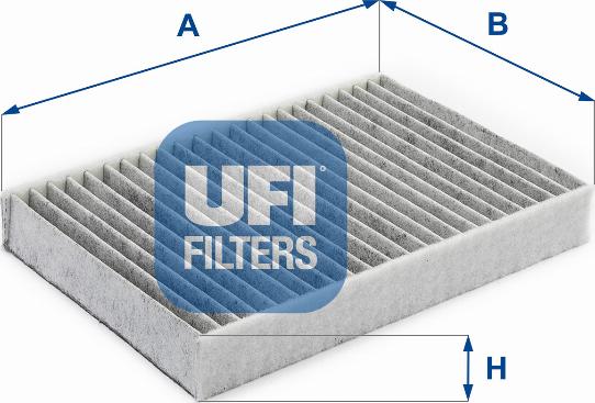 UFI 54.196.00 - Filtro, Aria abitacolo autozon.pro